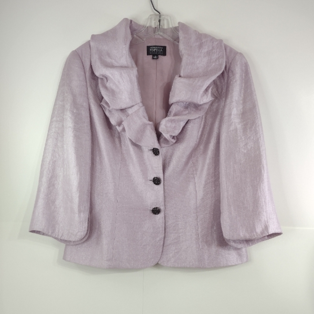 Adrianna papell evening women's jacket size (10)